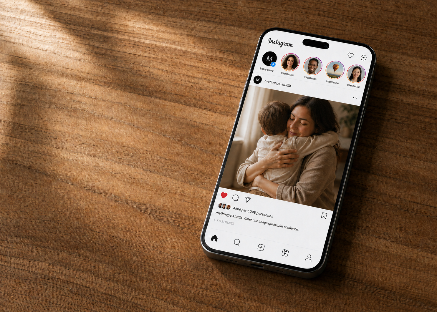 Illustration temporaire de contenus de marque